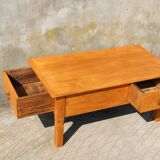 Table basse style table de ferme atypique