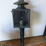 Old carriage lantern fiacre XIXth