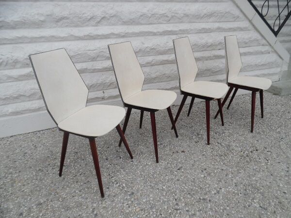 Set of 4 Baumann chairs