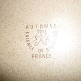 Flat plate 30 cm Saint Amand, model Autumn