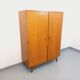Vintage oak wardrobe from the 1960s.