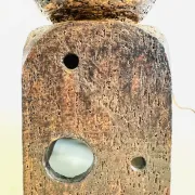 Lampe de table en grès par Pieter Groeneveldt, Pays-Bas, vers les années 1950.
