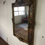 Venetian mirror adorned with 19th century  98x150cm