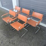 Matteo Grassi-style cantilever chairs