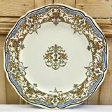 6 flat plates Gien Dionysos the children at the press 1938 1960