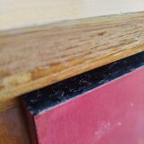 Sideboard with fin sides / compass feet from the 50s/60s