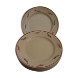 Assiettes à dessert