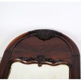 Antique Christian VIII Mirror in Mahogany from around the Year 1860s