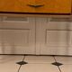 Vintage Scandinavian console sideboard