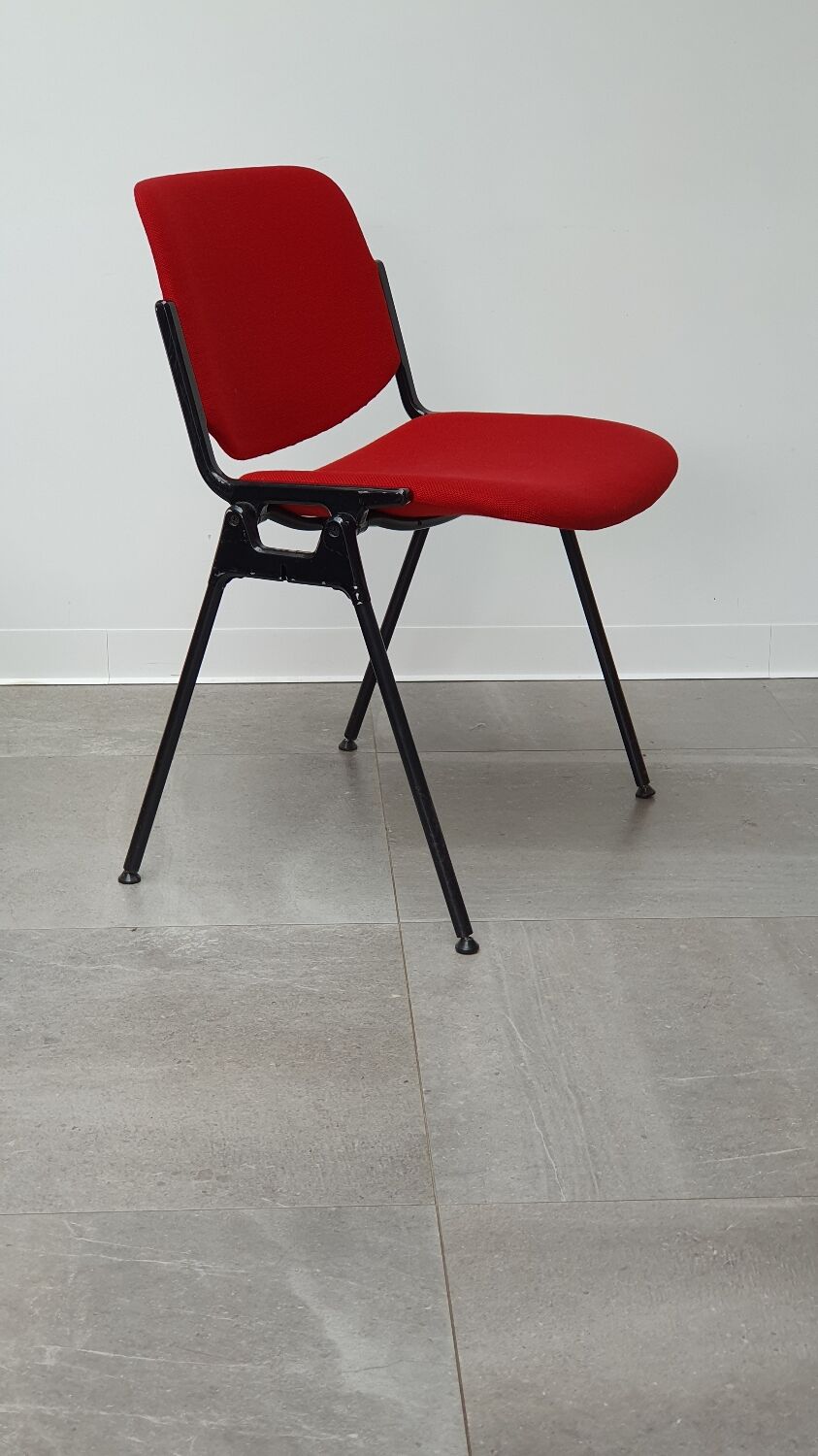 Set of 6 DSC106 chairs by Giancarlo Piretti for Castelli
