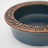 Mid-century modern Scandinavian pottery bowl "Granada" by Lisa Larsson
