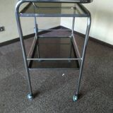 Smoked glass table service