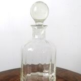 Whisky decanter with godrons around 1970