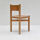 Charlotte Perriand Meribel Chaise edition Sentou 1960s