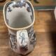 Typical English porcelain jug, "Indian Tree" decoration.