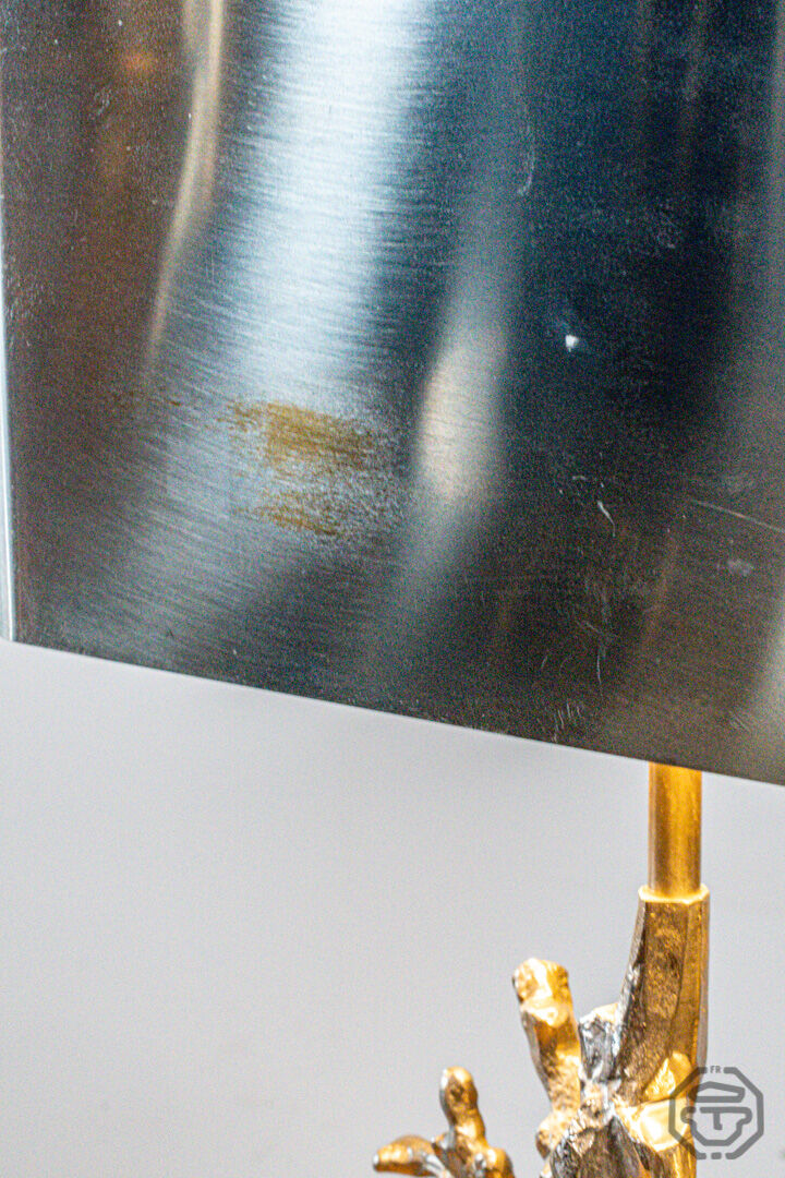 Coral Lamp by Maison Charles, bronze