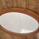 Vintage oval mirror