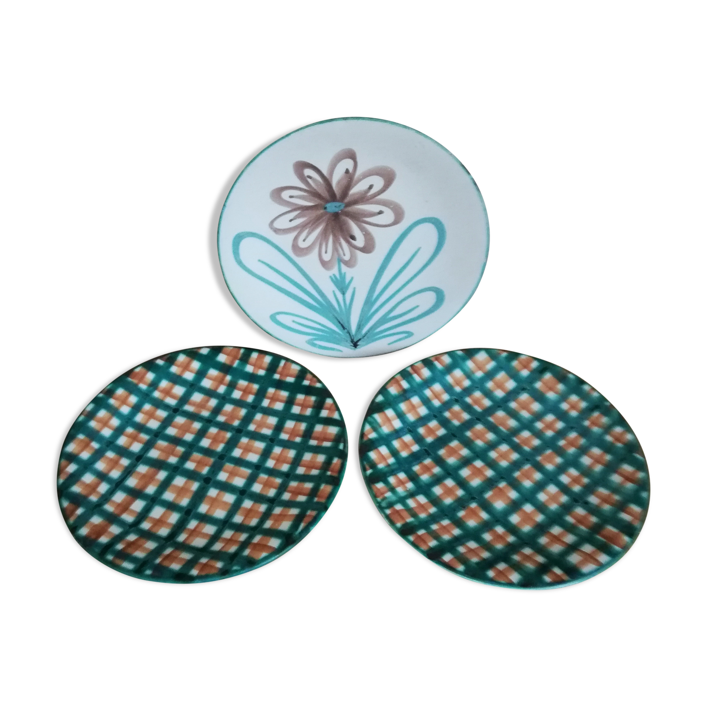 Robert Picault Vallauris dessert plates