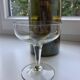Set of 6 mismatched crystal champagne glasses 30s-40s