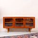 Vintage Teak Display Cabinet, Denmark, 1980s