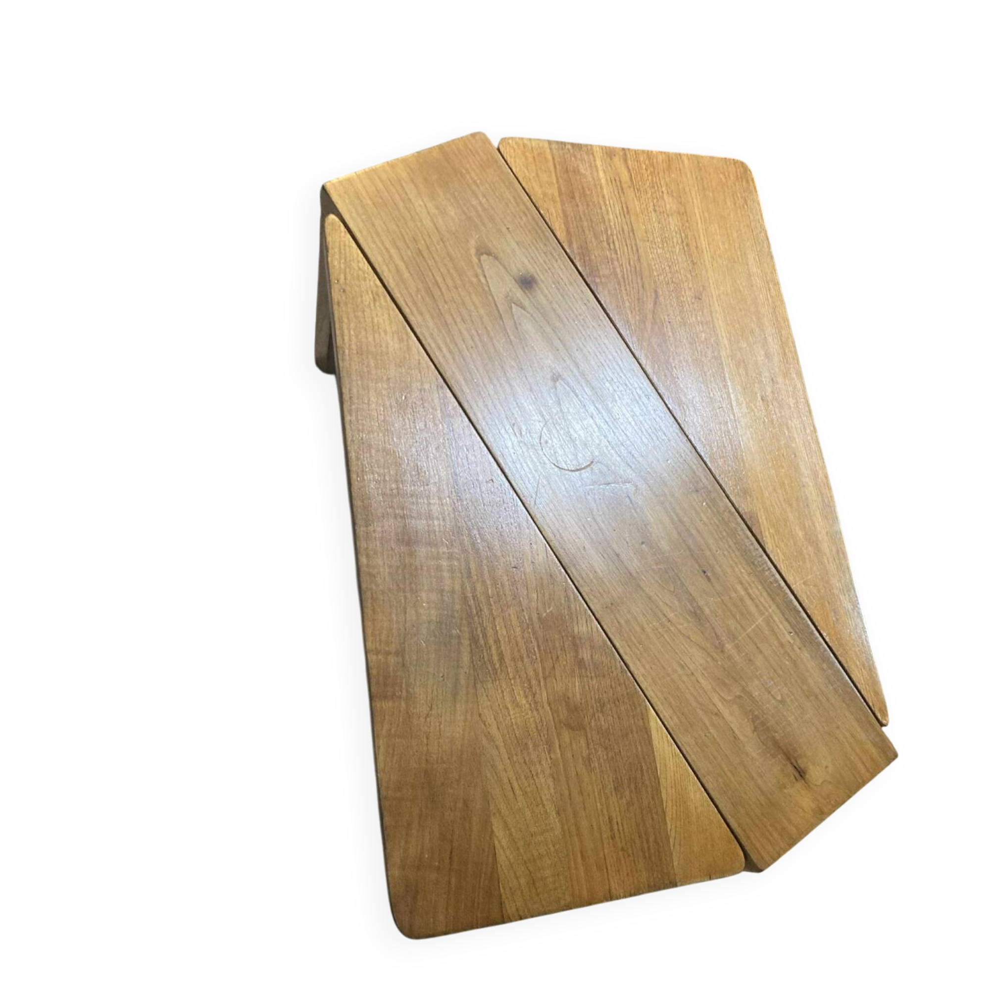 Solid walnut coffee table