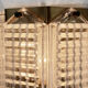 Brass and glass wall light/Sconce by Wiktor Berndt for Flygsfors. Sweden 1960s
