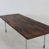 Rosewood wooden inlay table by Rudolf Glatzel for Fristho Holland