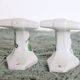 Pair of Paris porcelain coat hooks
