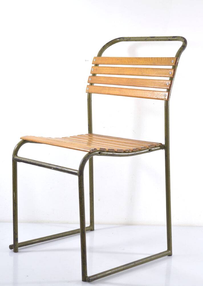Vintage Patio / Veranda Chairs – Boijmans Museum, Rotterdam (11 Available)