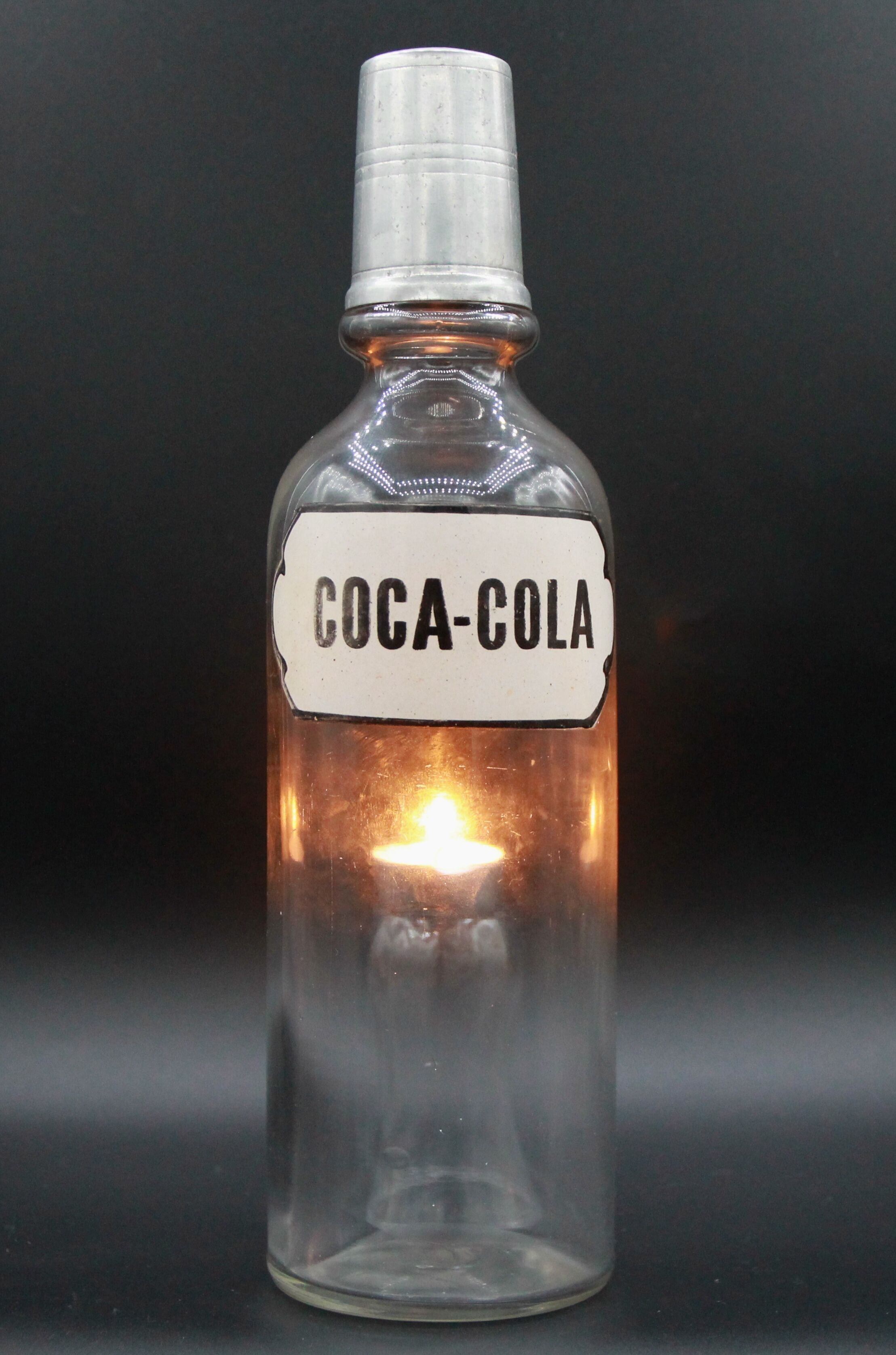 Coca-cola syrup bottle original 1900's united states pharmacy drink