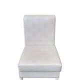 Fauteuil lounge à dossier roulé, années 2000