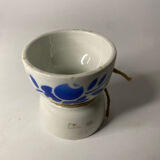 Coquetier bleu digoin