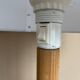 Lampadaire en bois ikea vintage