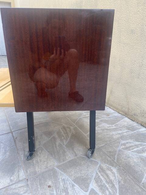 Vintage Formica bar cabinet