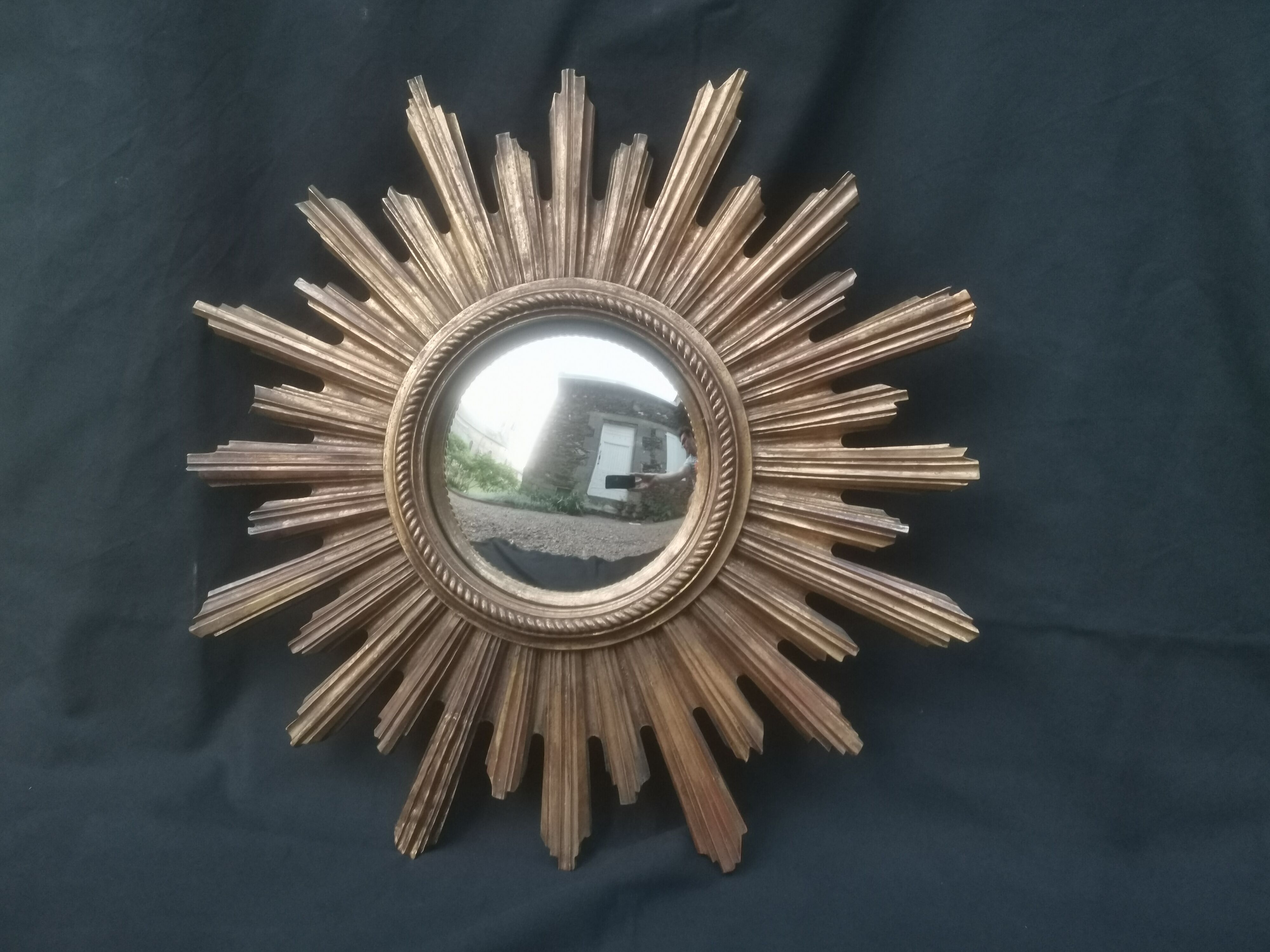 Sun mirror called "witch's eye" diameter 60 cm