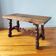 Vintage 1950s Brutalist Chalet Coffee Table