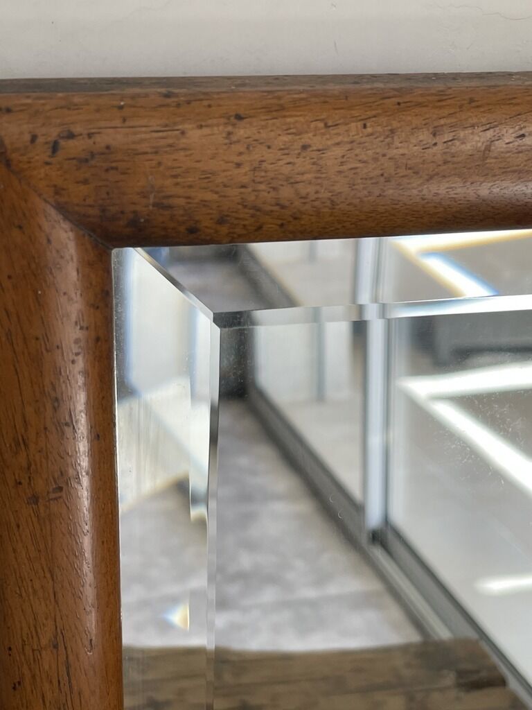 Old wooden mirror 23x35cm