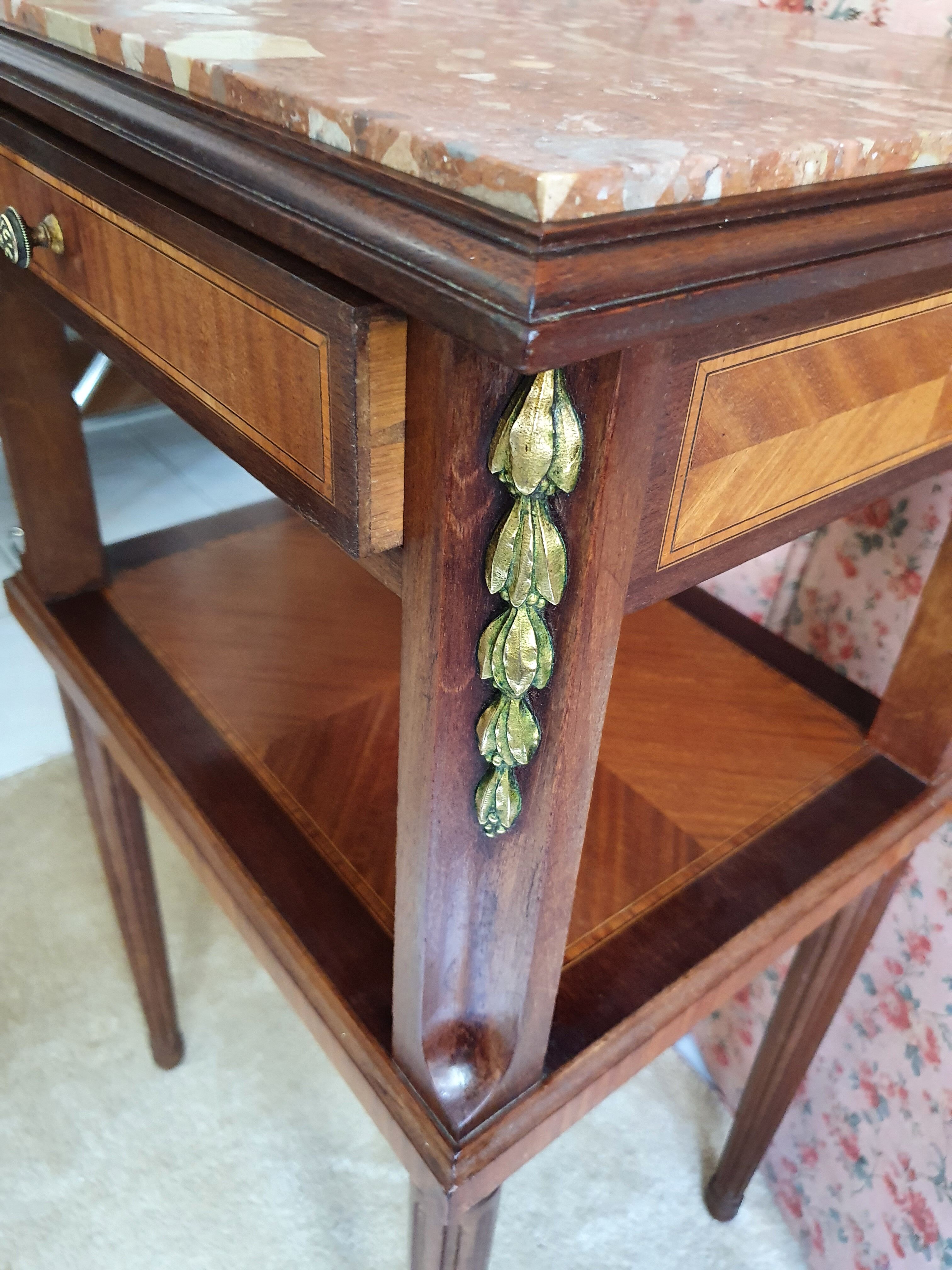 Bedside or Console Louis XVI