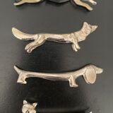 8 different animal knife holders
