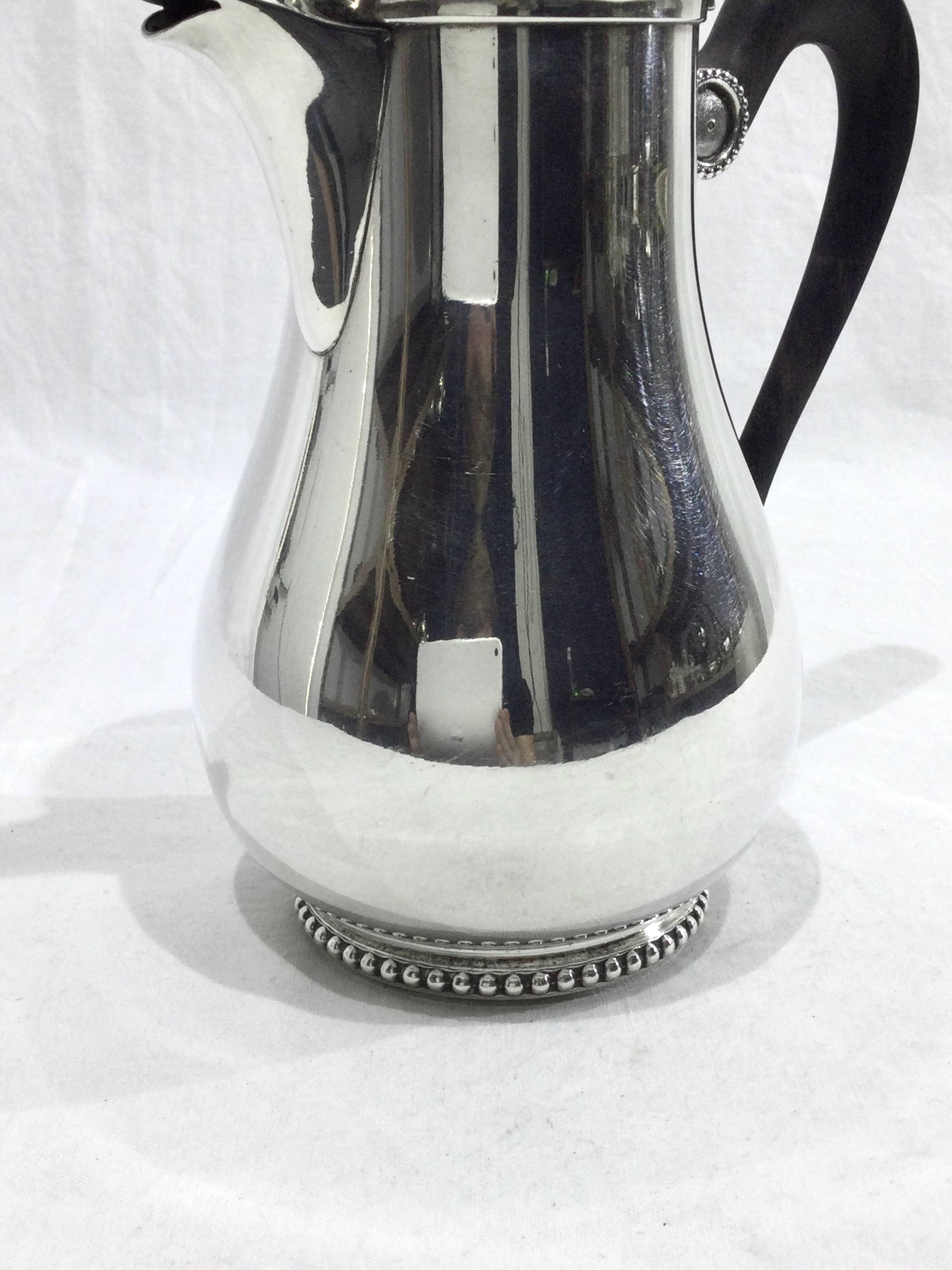 Tea Coffee Service in silver metal