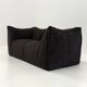 Canapé vintage Bambole marron foncé de Mario Bellini pour B&B Italia