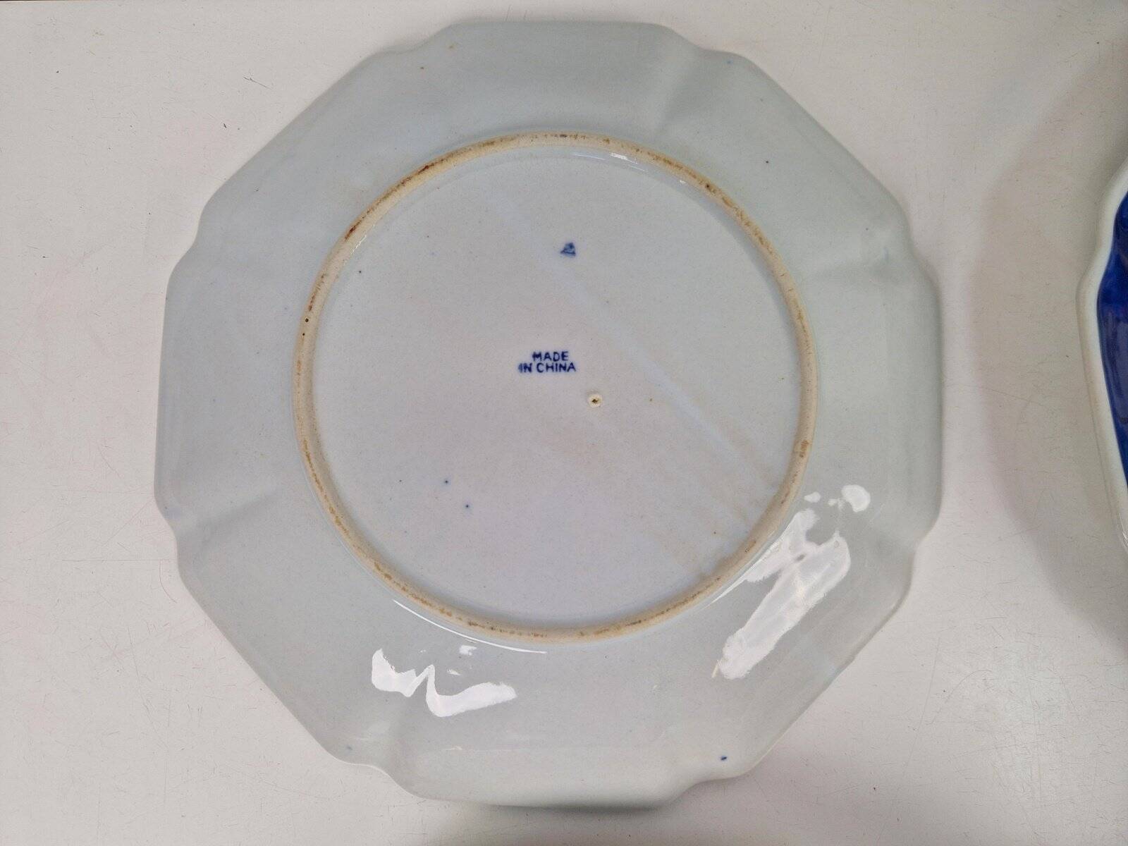 Vintage Hand-Painted Porcelain Fruit Plates, China, 1950s, Set of 8