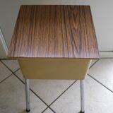 Vintage stool with storage box -1960s