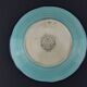 Decorative plate in Longwy enamels