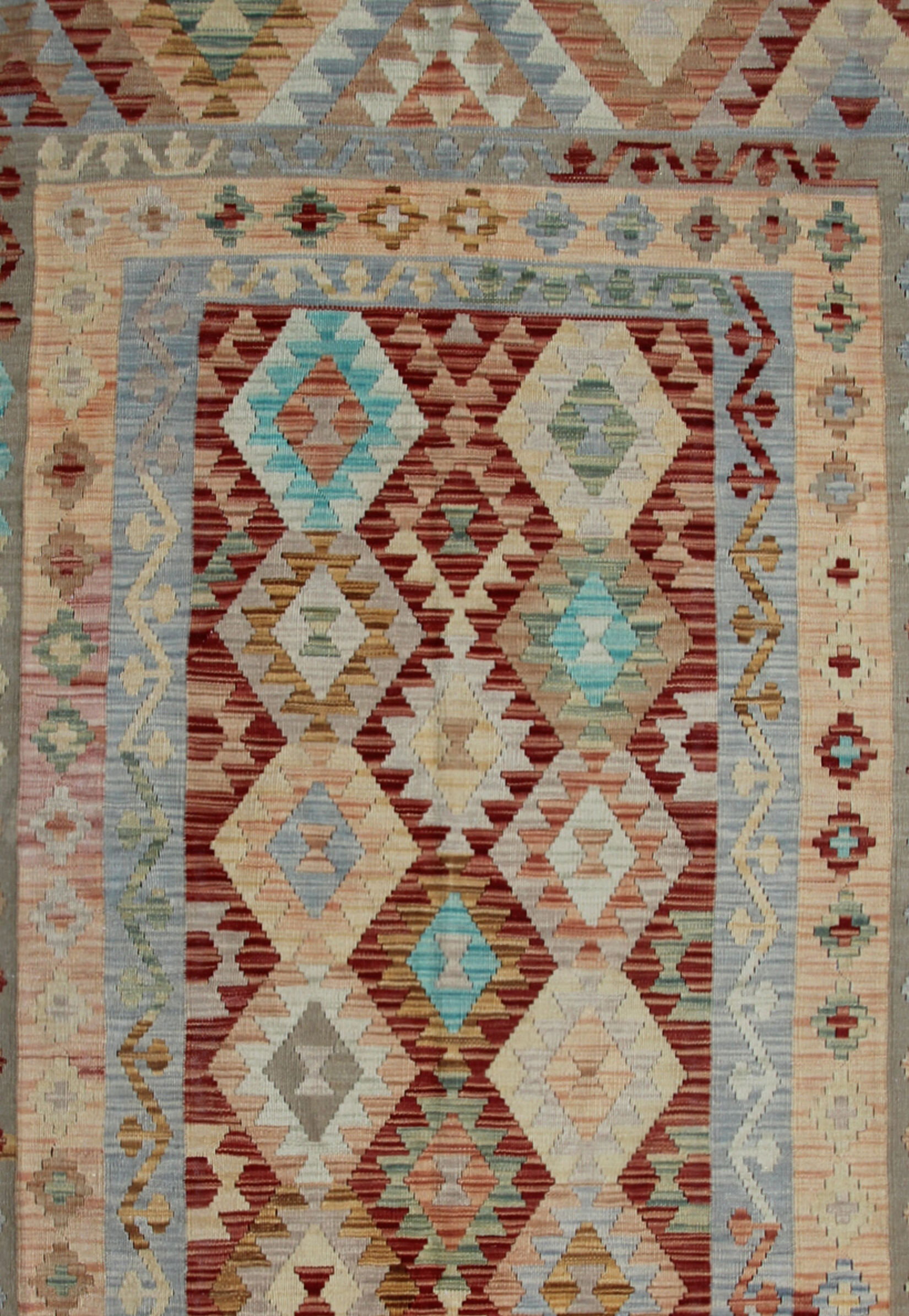 Tapis vintage afghan kilim 193x297cm