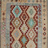 Tapis vintage afghan kilim 193x297cm