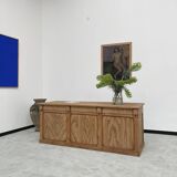 2m central island pine counter