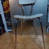 Chrome and Formica chair 50/60.