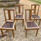 Lot de chaises