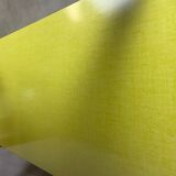 Table en Formica jaune 2 plateaux, 50’s